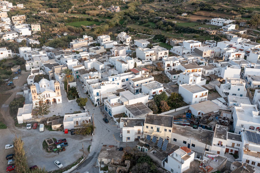 Φωτογραφία του Αγιου Αρσένιου από ψηλά