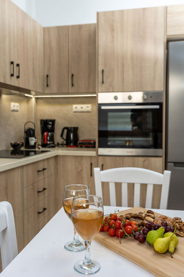 Naxian Asset Χώρα - Πλήρως εξοπλισμένη κουζίνα